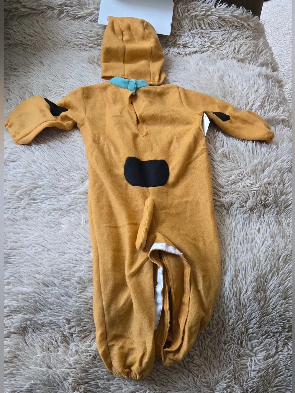 Rubie's Scooby-Doo Kids Brown Plush Costume #1359 - Picture 4 of 7